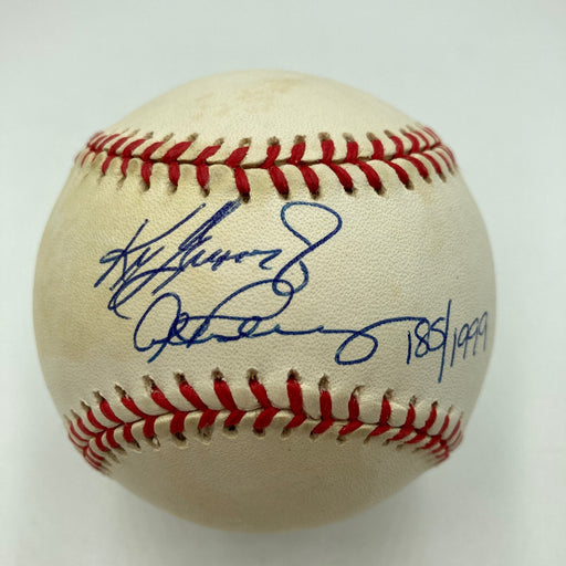 Ken Griffey Jr. & Alex Rodriguez Signed American League Baseball PSA DNA