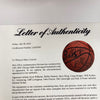 Michael Jordan 1991-92 Chicago Bulls NBA Champs Team Signed Basketball PSA & JSA