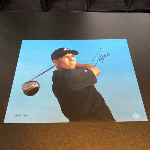 Sergio Garcia Signed Autographed 16x20 Photo Upper Deck UDA Hologram Golf PGA
