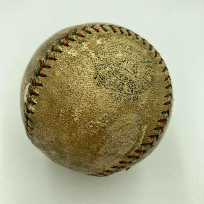 Bibb Falk & Willie Kamm Signed 1923 American League Game Used Baseball JSA COA