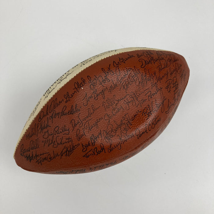 1978 University Of Notre Dame Fighting Irish Facsimile Team Signed Football