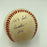 Richie Ashburn 1953 Hits Leader 205 Hits Signed Inscribed Baseball PSA DNA COA