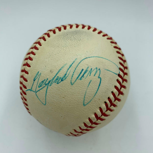 1960's Gaylord Perry Early Career Signed American League Joe Cronin Baseball JSA