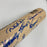 Derek Jeter 2021 Hall Of Fame Induction Signed Baseball Bat 32 Sigs Beckett COA