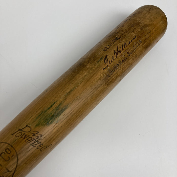 The Finest 1948 Ted Williams Game Used Louisville Slugger Bat PSA DNA 9.5