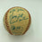 1985 New York Mets Team Signed National League Baseball Gary Carter JSA COA