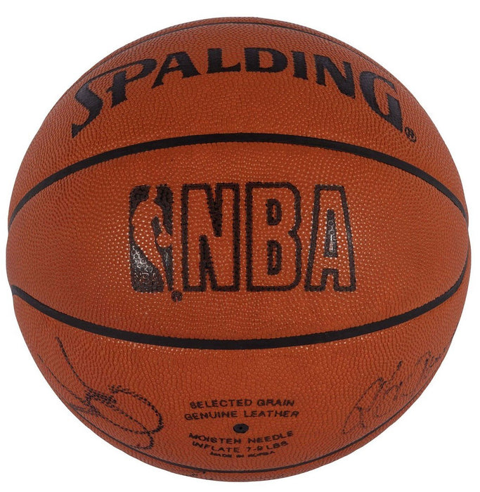 Wilt Chamberlain 1972-73 Los Angeles Lakers Team Signed Basketball PSA DNA COA