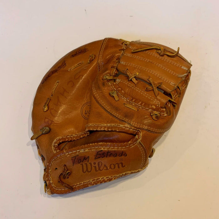 George Scott 8 Gold Gloves Signed Vintage 1960's First Base Glove With JSA COA