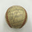 The Finest 1944 Boston Red Sox Team Signed American League Baseball JSA COA