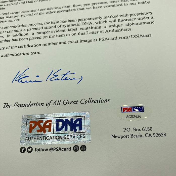 1994 All Star Game National League Team Signed Baseball Barry Bonds PSA DNA COA