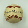 Stunning Joe Mccarthy Single Signed American League Baseball With JSA COA