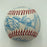 Vintage 1986 New York Mets World Series Champs Team Signed Baseball JSA COA