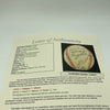 Ted Williams & Joe Dimaggio Hall Of Fame Multi Signed Baseball JSA COA