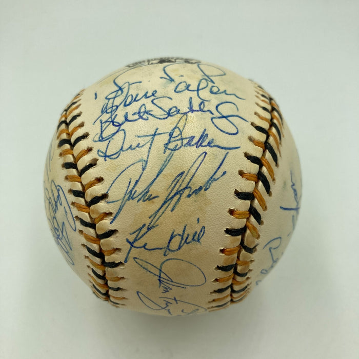 1994 All Star Game National League Team Signed Baseball Barry Bonds PSA DNA COA