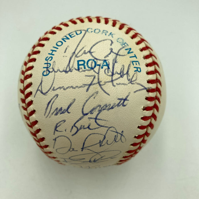1990's Toronto Blue Jays Team Signed American League Baseball