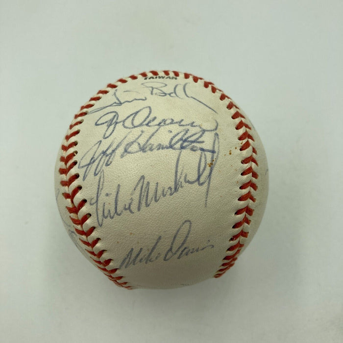 1988 Los Angeles Dodgers World Series Champs Team Signed Baseball JSA COA