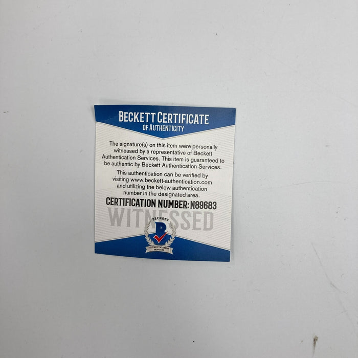 Warren Sapp Signed Heavily Inscribed STATS Tampa Bay Buccaneers Helmet Beckett