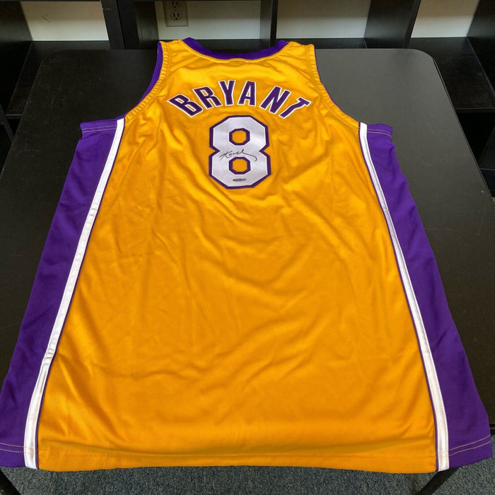 Kobe Bryant Signed 2002-03 Pro Cut Los Angeles Lakers Jersey UDA Upper Deck COA