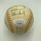1948 Cleveland Indians World Series Champs Team Signed Baseball JSA COA