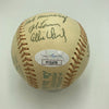 1948 Cleveland Indians World Series Champs Team Signed Baseball JSA COA