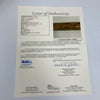 Ted Williams Signed 1950's Appalachian Game Model Baseball Bat JSA COA