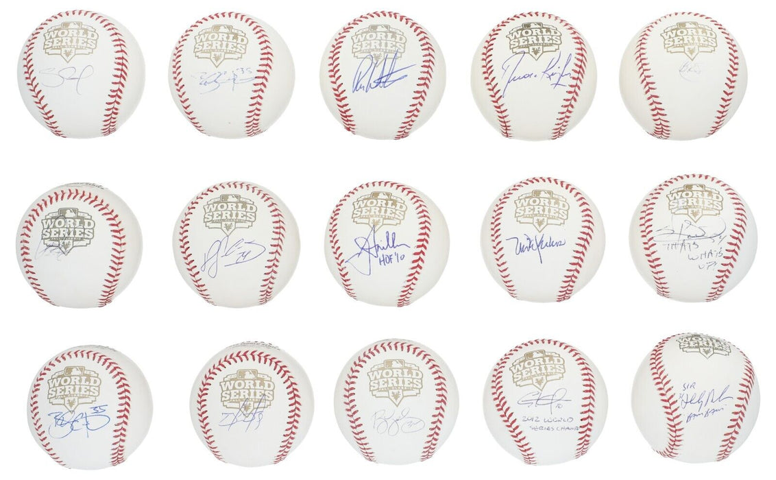 2012 San Francisco Giants World Series Champs Team Signed Baseballs (30) Balls