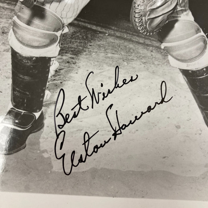 Elston Howard Signed Autographed 8x10 Photo JSA COA New York Yankees