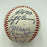 Freddie Lindstrom Ernie Banks Lloyd Waner HOF Multi Signed Baseball JSA COA