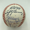 Freddie Lindstrom Ernie Banks Lloyd Waner HOF Multi Signed Baseball JSA COA