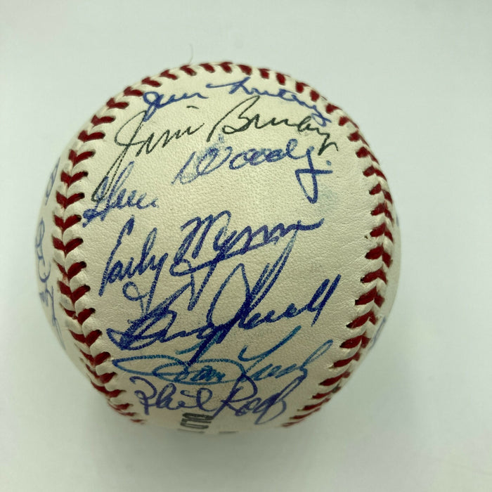 Brooks Robinson HOF Signed Cracker Jack Old Timers Game Baseball Beckett COA