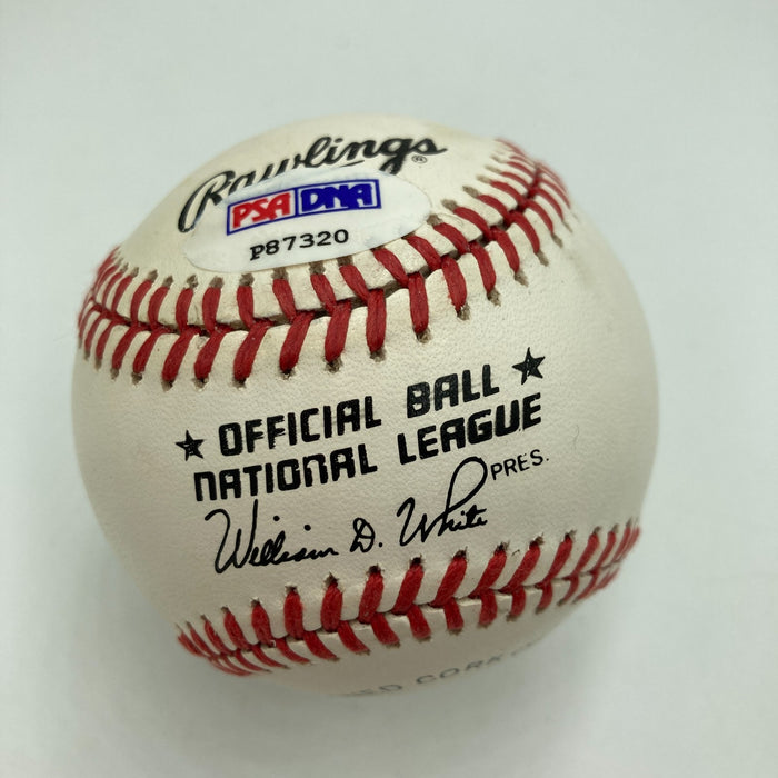 Darryl Strawberry Signed Official American League Baseball PSA DNA COA