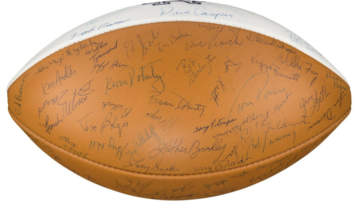 1973 Notre Dame Fighting Irish National Champions Team Signed Football Beckett