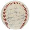 1955 Brooklyn Dodgers W.S. Champs Team Signed Baseball Jackie Robinson JSA COA