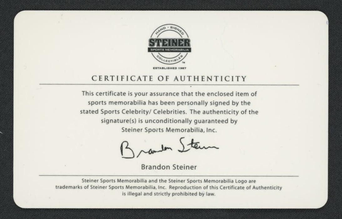 1986 New York Mets World Series Champs Team Signed W.S. Baseball Steiner COA