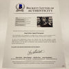 Hugh Hefner Signed Autographed 8x10 Playboy Photo Beckett COA