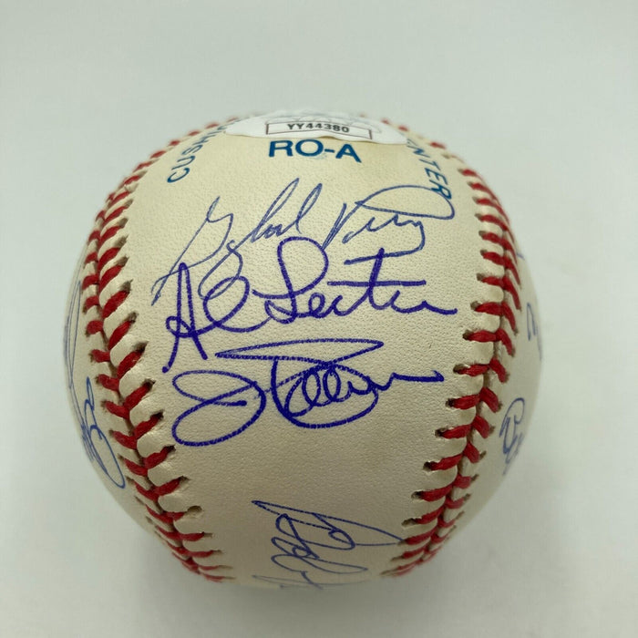 Beautiful No Hitter Pitchers Multi Signed Baseball 18 Sigs With Sandy Koufax JSA