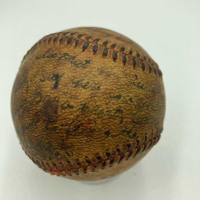 Lefty George Single Signed 1915 Official National League Baseball
