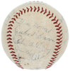 1955 Brooklyn Dodgers W.S. Champs Team Signed Baseball Jackie Robinson JSA COA