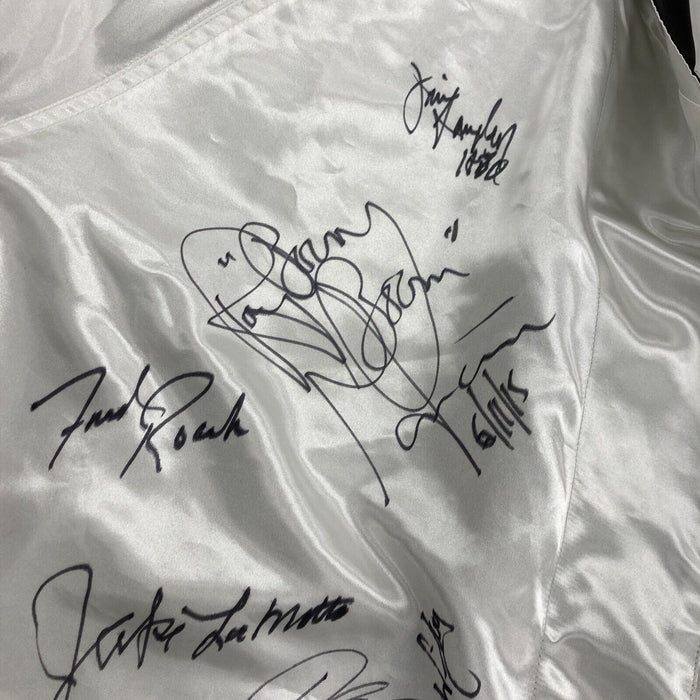 Boxing Hall Of Fame Legends Signed Everlast Boxing Robe 40+ Signatures JSA COA