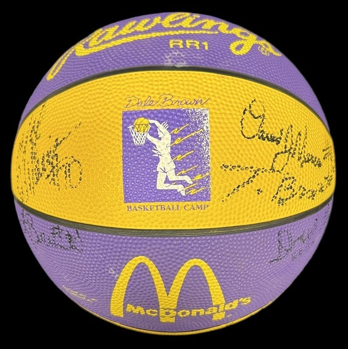 Shaquille O'Neal 1991-92 Louisiana State University Team Signed Basketball JSA