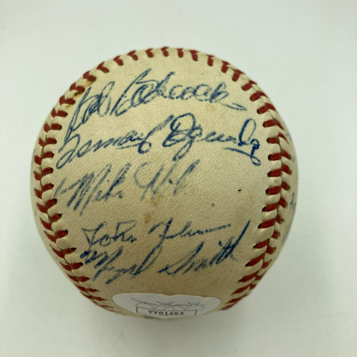 Eddie Murray Pre Rookie 1975 Asheville Orioles Signed Minor League Baseball JSA