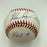 Beautiful Nolan Ryan Signed Heavily Inscribed Career STAT Baseball JSA COA