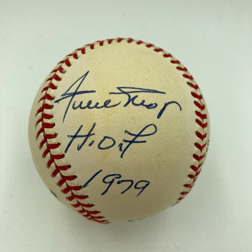 Stunning Willie Mays "Hall Of Fame 1979" Signed Baseball JSA COA Graded MINT 9