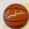 Beautiful Wilt Chamberlain Signed Spalding NBA Basketball JSA Graded GEM MINT 10