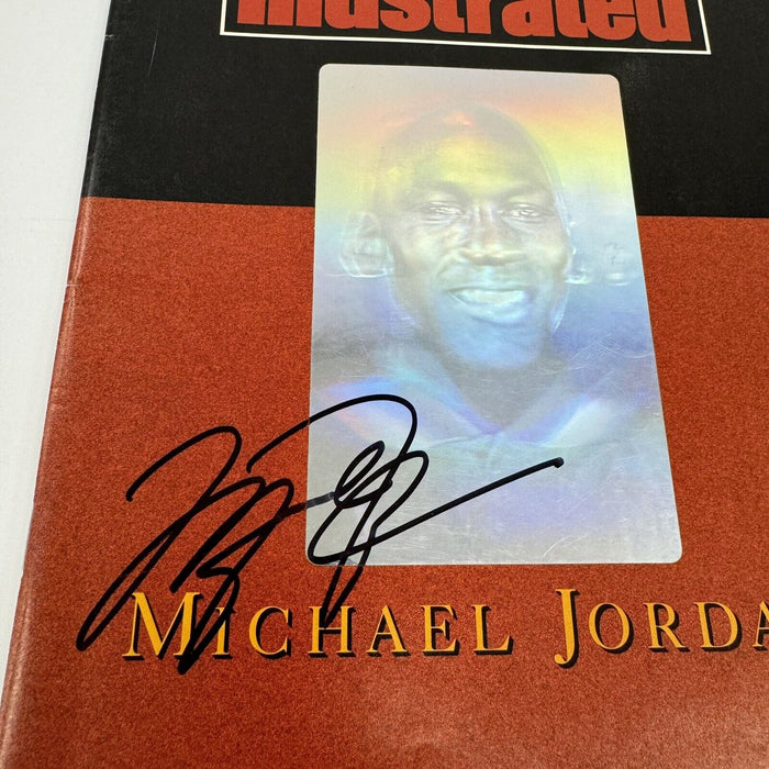 Michael Jordan Signed 1991 Sports Illustrated Magazine JSA COA