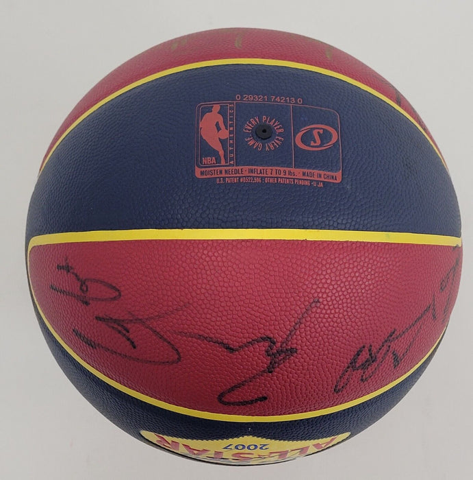 Lebron James 2007 All Star Game Multi Signed Basketball 28 Sigs Beckett COA