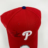 Jim Thome Signed New Era Philadelphia Phillies Hat MLB Authenticated Hologram