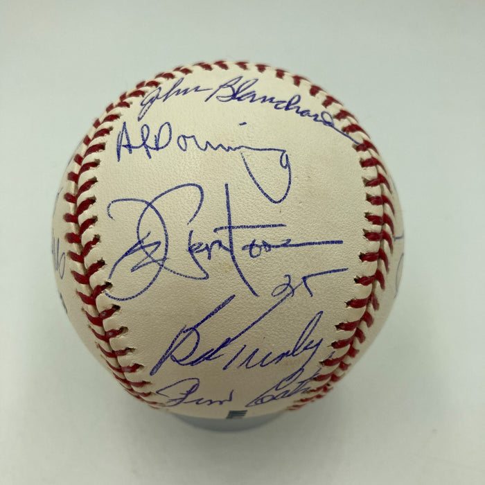 1961 New York Yankees World Series Champs Team Signed Baseball