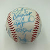 Vintage 1986 New York Mets World Series Champs Team Signed Baseball JSA COA