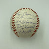 Hank Aaron 1970 Atlanta Braves Team Signed Baseball 22 Signatures PSA DNA COA